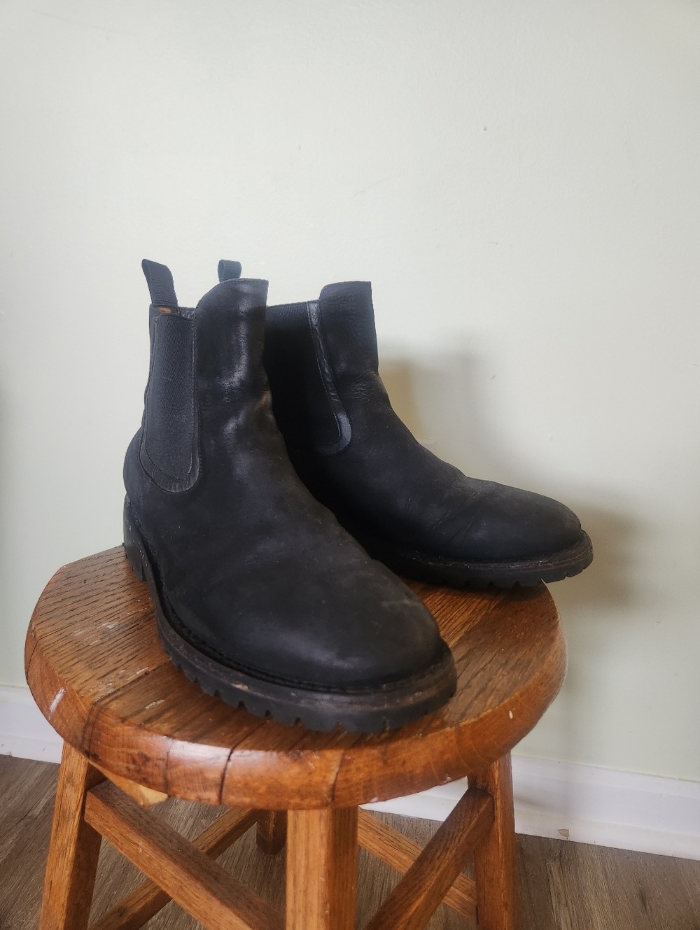 Thursday Men's Black Chelsea Work Boots